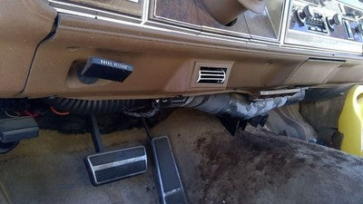 1985 Olds 88 Lower Dash Under Column Knee Bolster Trim Panel Oem Tan