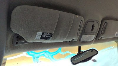 2000-2005 Buick Park Ave Driver Left Sun Visor Oem Gray 12480709