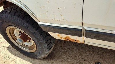 1984 Dodge Ram W250 Driver Left Moulding From Fender Oem Trim Strip