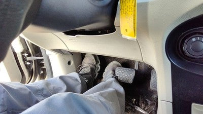 2011-2013 Ford Fiesta Lower Dash Under Column Knee Bolster Trim Panel Oem