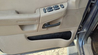 04-05 Ford Explorer Driver Left Front Door Trim Panel With Master Switch Tan Gp