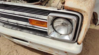 1974-1978 Dodge Van B200 Front Grille Assembly Oem Chrome With Lights 03734002