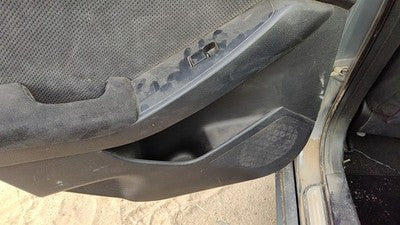 07-09 Altima Driver Left Rear Door Trim Panel With Switches Back Charcoal G