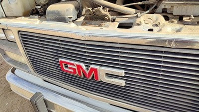 1992-1996 Gmc Van 3500 Front Center Grille Assembly Oem White 15667813
