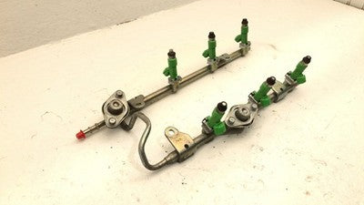 2013-16 Nissan Pathfinder Complete Fuel Rail With Injectors Set Loaded Oem 3.5L