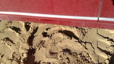 10-12 Lexus Hs250h Hybrid Driver Left Front Moulding From Door Oem Trim Red 3r1