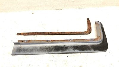 80-84 Deville Sedan Driver Left Below Headlamp Bumper Filler Front Blue Moulding