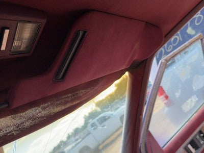 1987 Buick Park Ave Passenger Right Sun Visor Oem Red