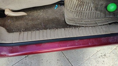 2000 Dodge Durango Passenger Right Lower Kick Trim Panel Oem Tan