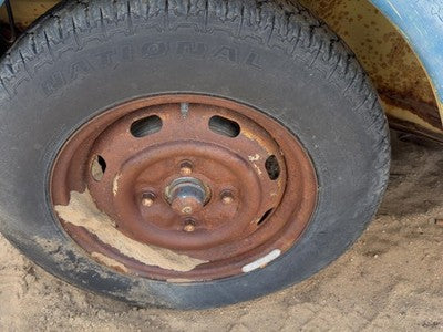 1968-1979 Vw Super Beetle 15" Steel Wheel Oem Factory 8 Slot Rim
