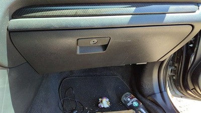 15-16 Subaru Wrx Glove Box Assembly Complete Door With Latch Cbl30 Carbon Black
