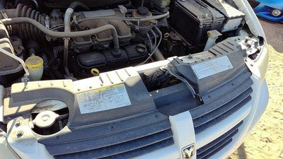 2005-2007 Dodge Caravan Top Plastic Cover Above Radiator Support Sight Shield