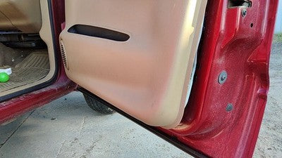 2000 Dodge Durango Passenger Right Front Door Trim Panel With Switches Tan