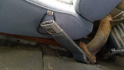 94 Chevy Caprice Passenger Right Front Seat Belt Retractor Oem Shoulder Blue Rh