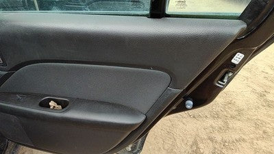 10-12 Fusion Passenger Right Rear Door Trim Panel With Switches Back Charcoal Dw