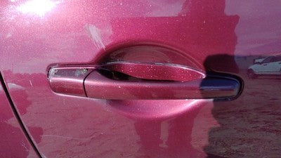 04-12 Mitsubishi Galant Passenger Right Rear Outside Door Handle P06 Ultra Red