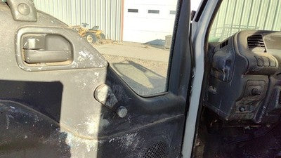 1996 Isuzu Npr Driver Left Front Door Trim Panel Gray