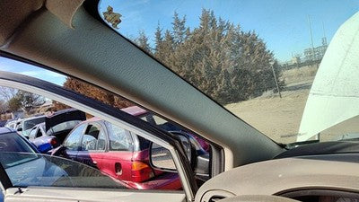 2007 Dodge Caravan Driver Left A Pillar Trim Windshield Post Panel Oem Khaki J1