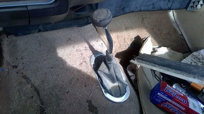 1983 Dodge Ram W350 4x4 Shifter Lever Assembly with Linkage OEM 727 AT NP208