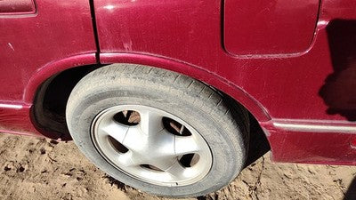 1996 Olds 88 Driver Left Rear Moulding On Quarter Panel Oem Red