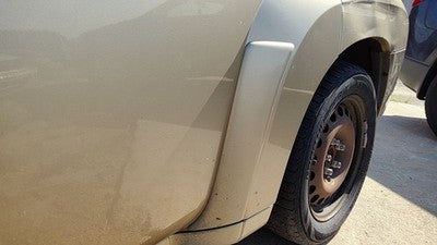 2006-2007 Chevy Hhr Driver Left Rear Moulding From Door Back Trim Strip Gold 15U