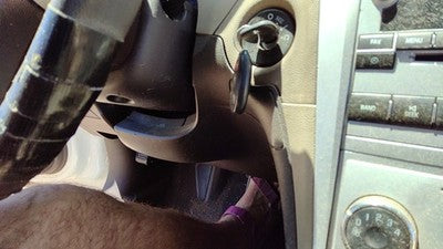 2009-12 Chevy Malibu Lower Dash Under Column Knee Bolster Trim Panel Oem Tan 34B