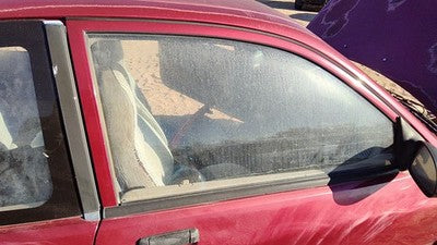 1994-1997 Ford Aspire Passenger Right Front Side Window Door Glass Oem