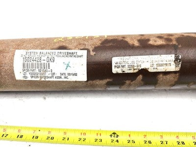 2001-2003 Sierra 2500 Hd Rear Drive Shaft Oem Back Driveline 8.1L 4X4 88934807