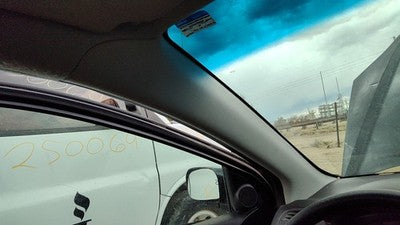 2004 Civic Hatchback Si Driver Left A Pillar Trim Windshield Post Panel Black Bk