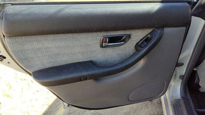 2000-2002 Subaru Legacy Driver Left Rear Door Trim Panel With Switches Back Gray