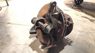 1988-1997 Ford F450 Driver Left Front Spindle Steering Knuckle With Wheel Hub