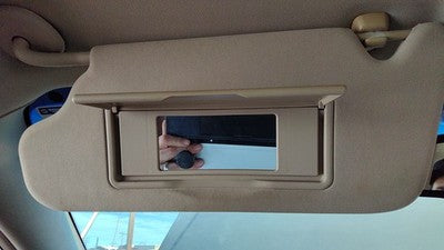 2006-2016 Chevy Impala Driver Left Sun Visor Oem Neutral 52C 15840704
