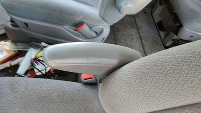 2004-2007 Dodge Caravan Driver Left Front Arm Rest Side Seat Oem Slate Gray D5