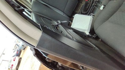 11-12 Ford Fusion Passenger Right Front Seat Belt Retractor Shoulder Charcoal Dw