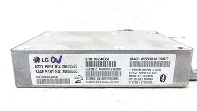 2011 Chevy Malibu Communication Control Module Computer Ue1 Oem 20905500