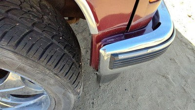 1992-00 Gmc Yukon Passenger Right Moulding From Fender Oem Trim Strip Maroon
