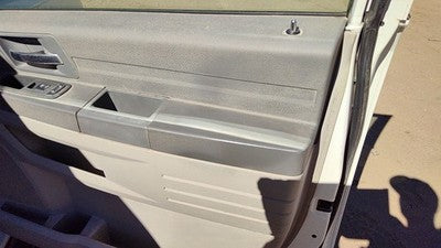 08-09 Grand Caravan Passenger Right Front Door Trim Panel With Switches Gray Ds