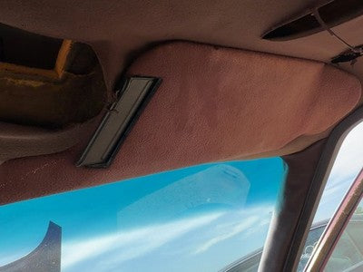 1986 Buick Park Ave Passenger Right Sun Visor Oem Red