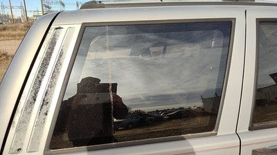 93-98 Jeep Grand Cherokee Passenger Right Rear Quarter Glass Back Side Window