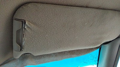 1992 Buick Park Ave Ultra Passenger Right Sun Visor Oem Tan