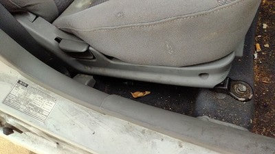 2002 Kia Rio Passenger Right Side Seat Trim Panel Oem Gray