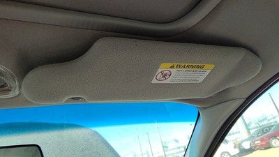 2000-2003 Ford Taurus Passenger Right Sun Visor Oem Gray 1F1z5404104fab