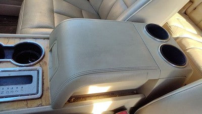 2007-2008 Lincoln Navigator Center Console Lid Only Oem Arm Rest Fold Down Tan