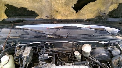 1991 Mitsubishi Galant Vr-4 Windshield Wiper Cowl Vent Trim Panel Oem Grille