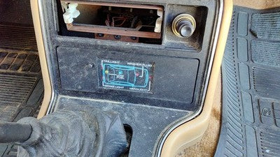 1984 Ford Tempo Indicator Screen Panel Display Oem