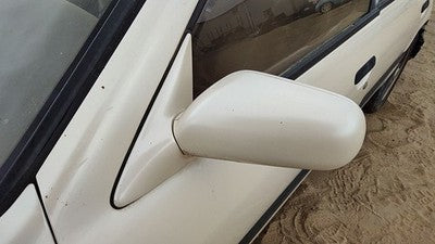 1991-1996 Infinity G20 Driver Left Power Side Mirror Door Mounted Oem White