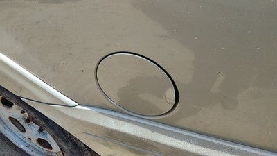 1998-2017 Lincoln Navigator Fuel Tank Door With Hinge Gas Lid Oem Filler Gold Bi