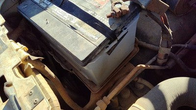 1995 Ford F150 Complete Battery Box Mount Tray With Hold Down Oem 5.0l
