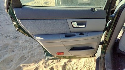 2000-2002 Ford Taurus Driver Left Rear Door Trim Panel With Switches Back Gray
