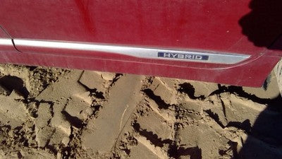 2010-2012 Lexus Hs250h Driver Left Rear Moulding From Door Oem Back Trim Red 3r1